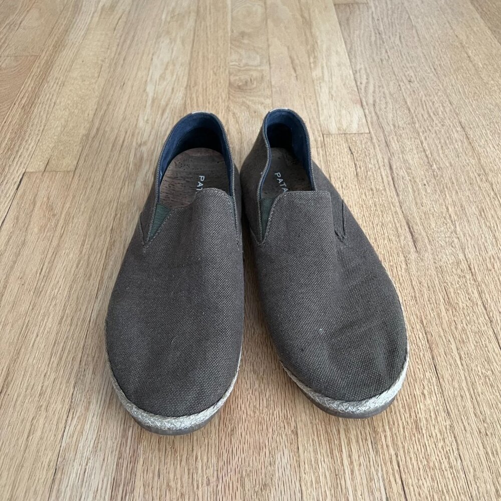 Patara Seeker Woven Canvas Slip On Sneakers Men's Size 13 EU 46